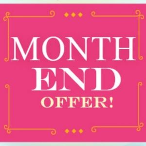 Month End Sale!!